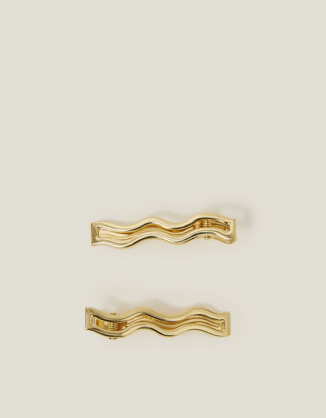 2-Pack Metal Wiggle Salon Hair Clips, , large
