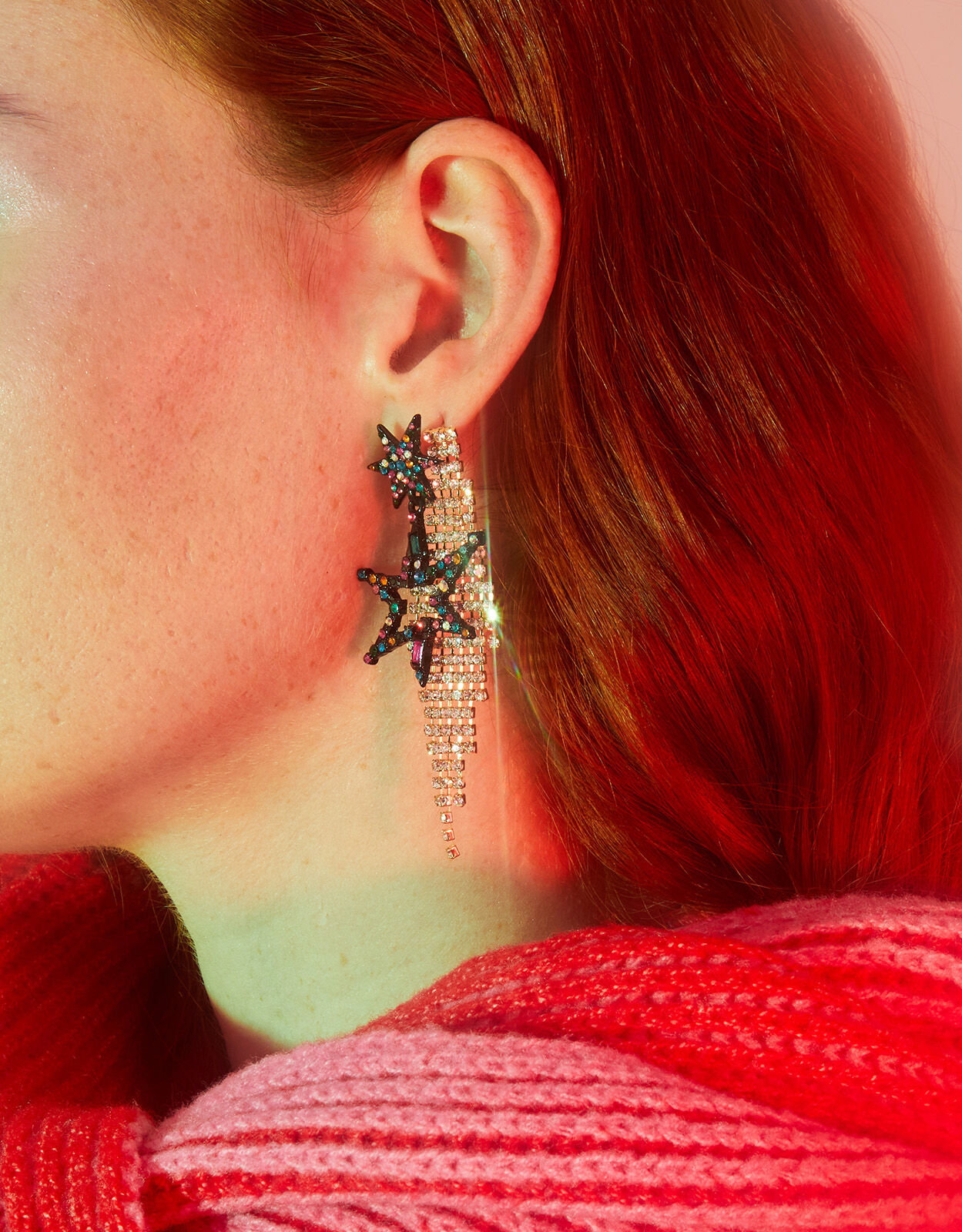 Statement clearance star earrings