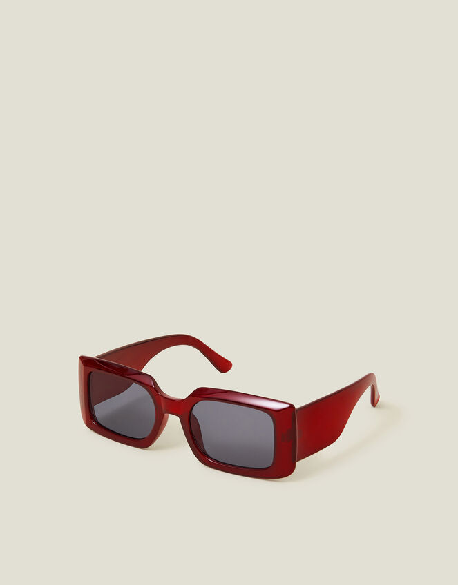 Chunky Rectangle Sunglasses, , large