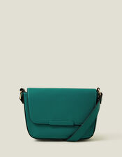 Clean Bar Cross-Body Bag, Teal (TEAL), large