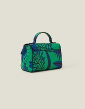 Print Top-Handle Cross-Body Bag, , large