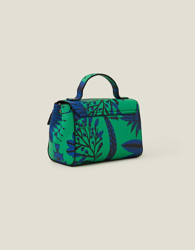 Print Top-Handle Cross-Body Bag, , large