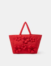 Accessorize x Good Manners 3D Flower Nylon Shopper Bag, , large