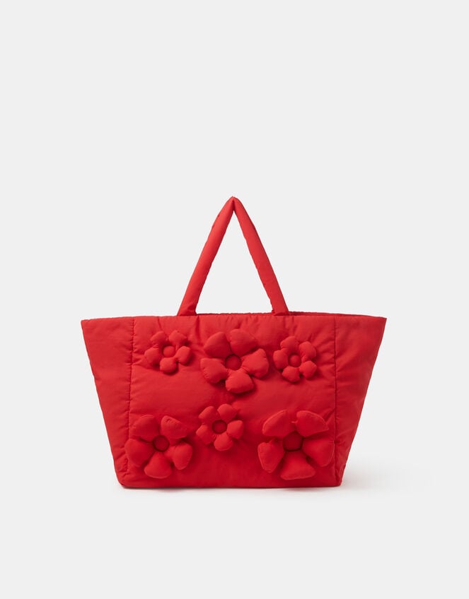 Accessorize x Good Manners 3D Flower Nylon Shopper Bag, , large