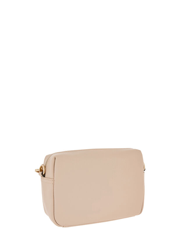 Una Utility Cross-Body Bag, Nude (NUDE), large