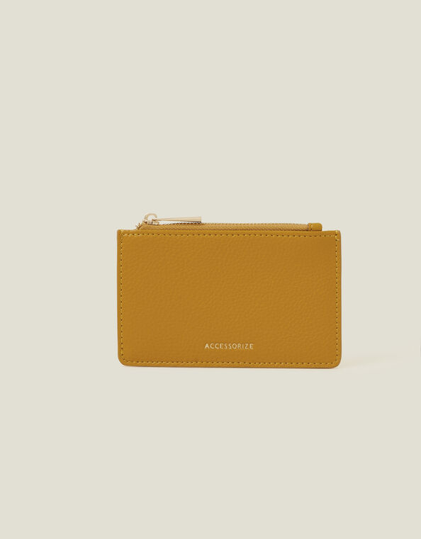 Classic Card Holder, Yellow (OCHRE), large