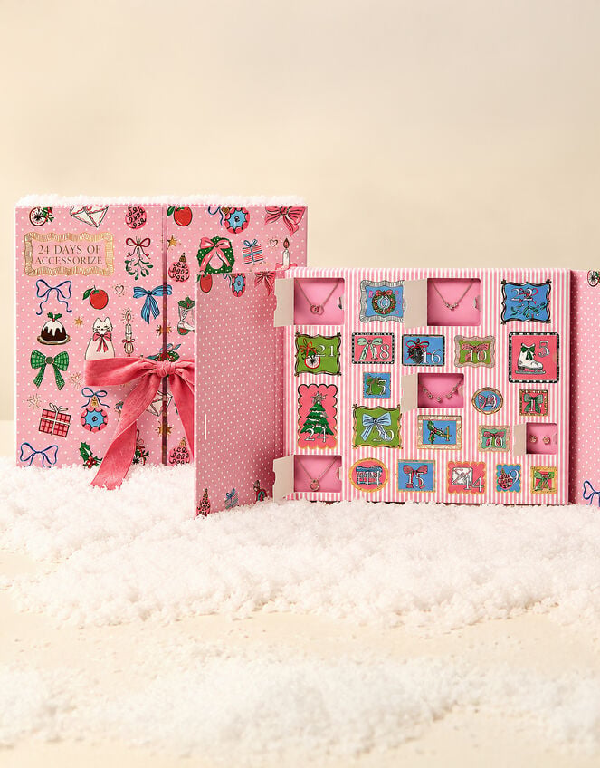 24 Days of Accessorize Christmas Advent Calendar Gold, , large