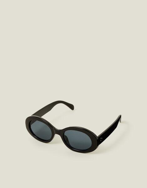 Chunky Oval Sunglasses, , large