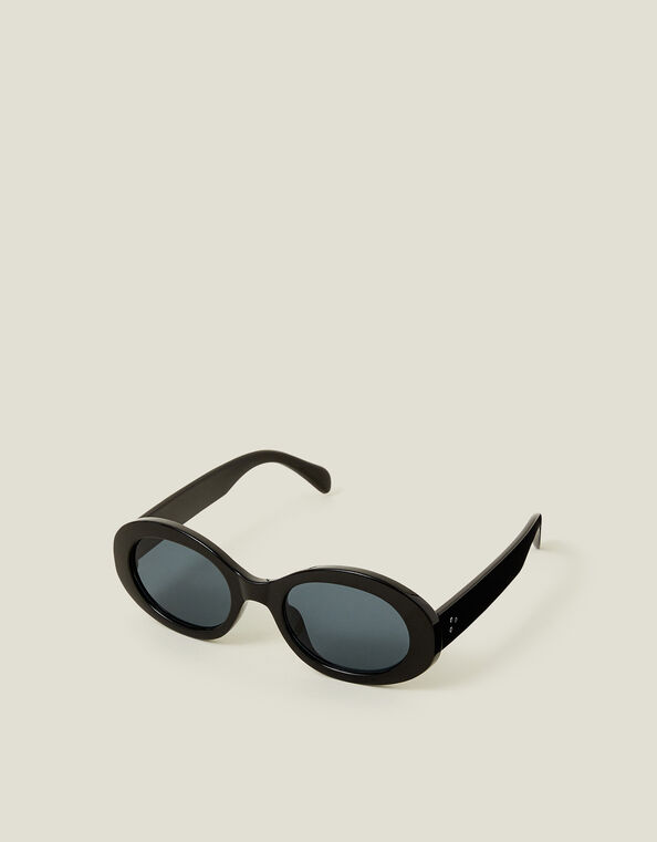 Chunky Oval Sunglasses, , large