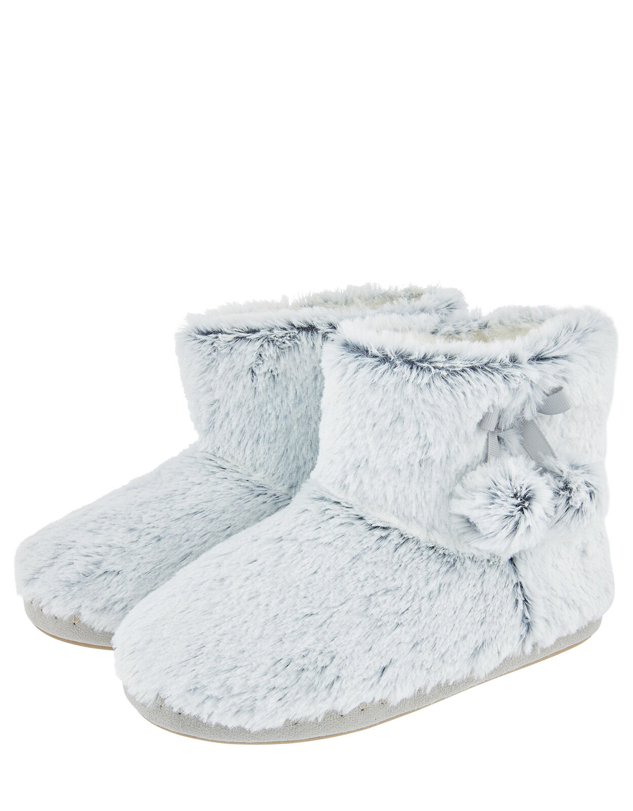 fluffy pom pom slippers