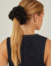 Oversized Ruffle Hair Scrunchie, , large