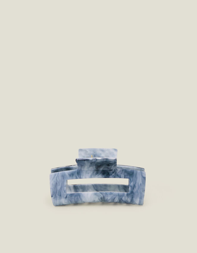 Rectangular Marbled Claw Clip, , large