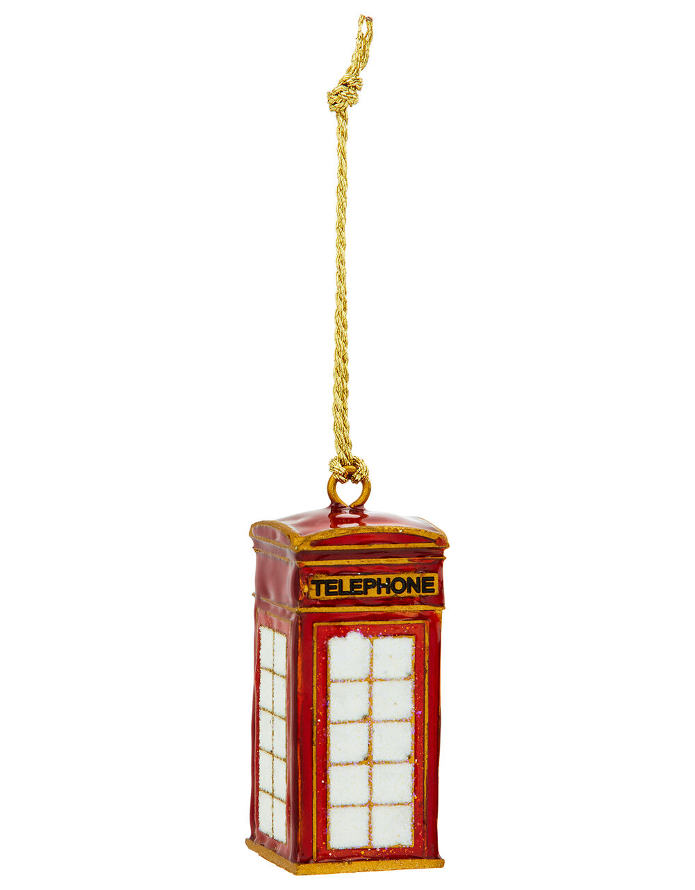 London Telephone Box Hanging Decoration Accessories Accessorize UK