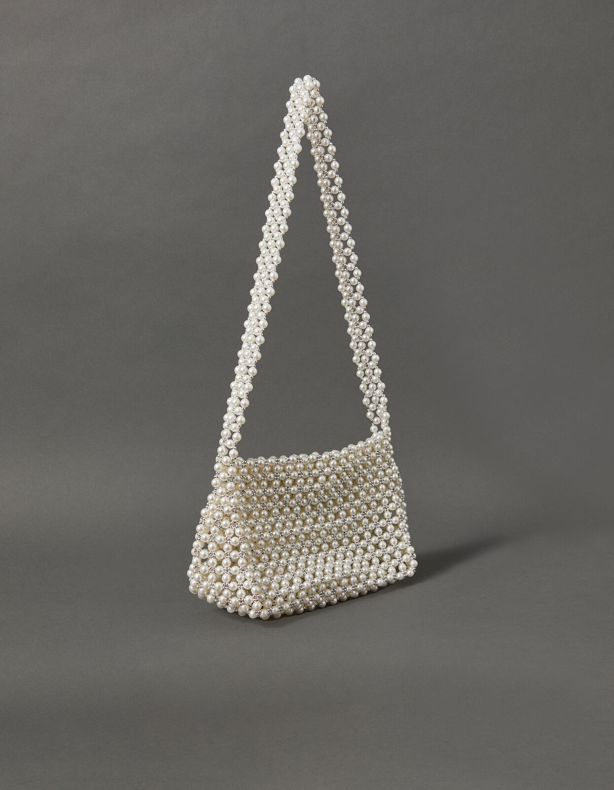 Beaded pearl bag sale