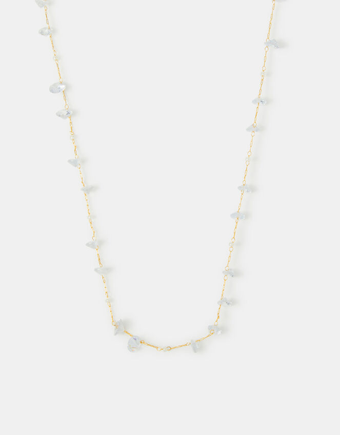 14ct Gold-Plated Multi Stone Necklace, , large