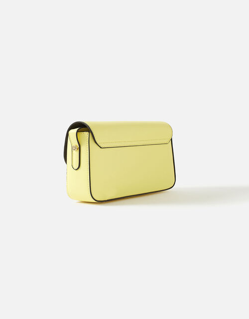 Lexi Lock Cross-Body Bag, Yellow (YELLOW), large