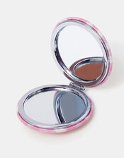 Cherry Gingham Compact Mirror, , large