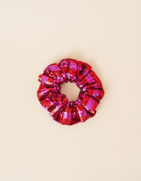 Sequin Christmas Scrunchie, , large