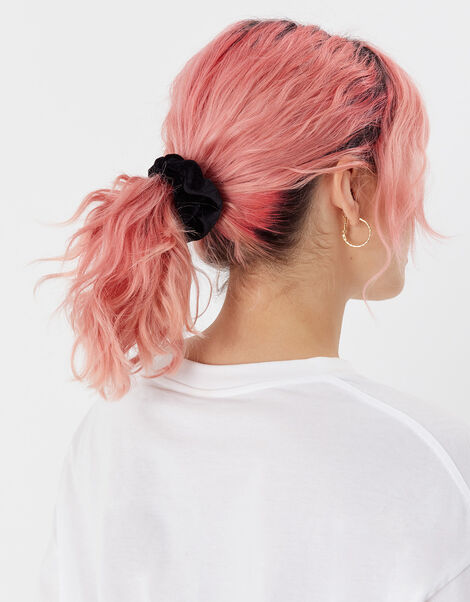 Medium Velvet Scrunchie Set of Three, , large