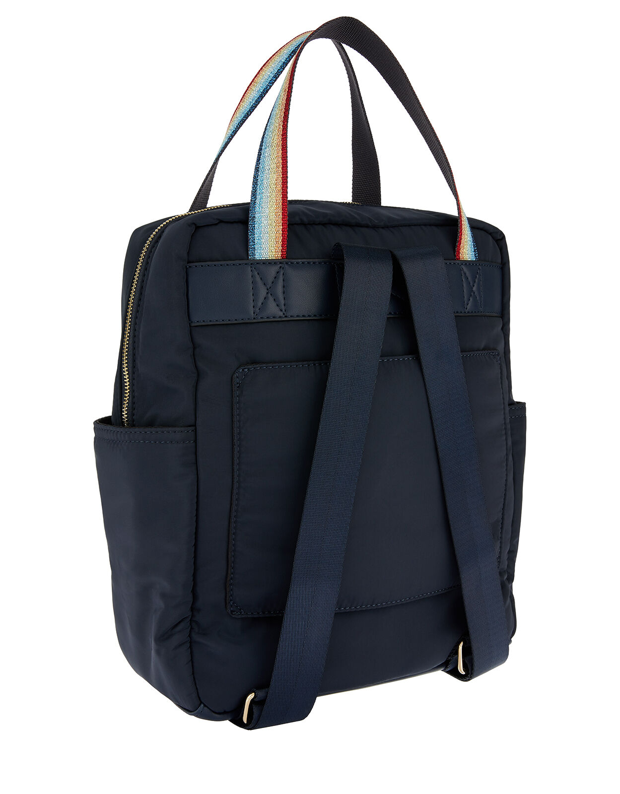Rainbow strap backpack shop