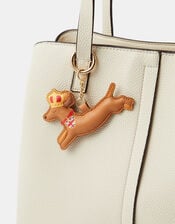 London Sausage Dog Bag Charm, , large