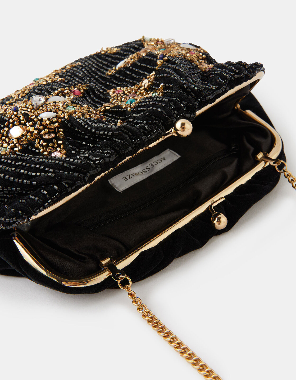 Star Embellished Clutch Bag
