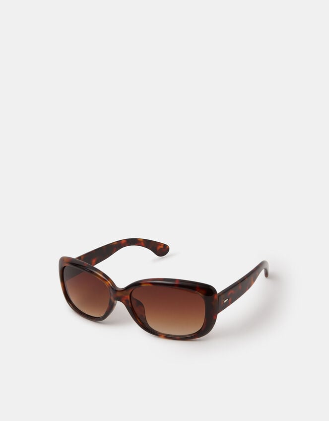 Rectangle Tort Wrap Sunglasses, , large