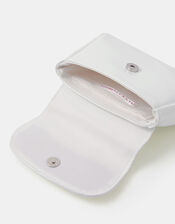 Girls Appliqué Flower Handbag, , large