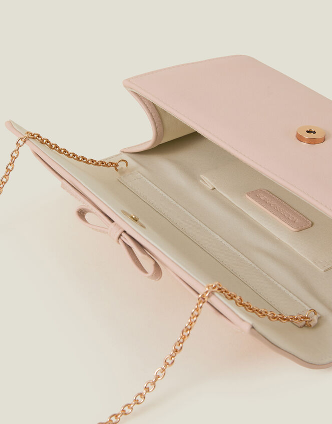 Bow Clutch Bag, , large