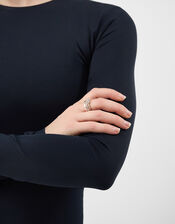 3-Pack Diamant&eacute; Stacking Rings, Silver (SILVER), large