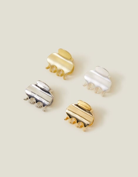 4-Pack Matte and Shiny Claw Clips, , large