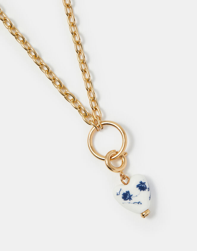 Floral Heart Jewellery Charm, , large