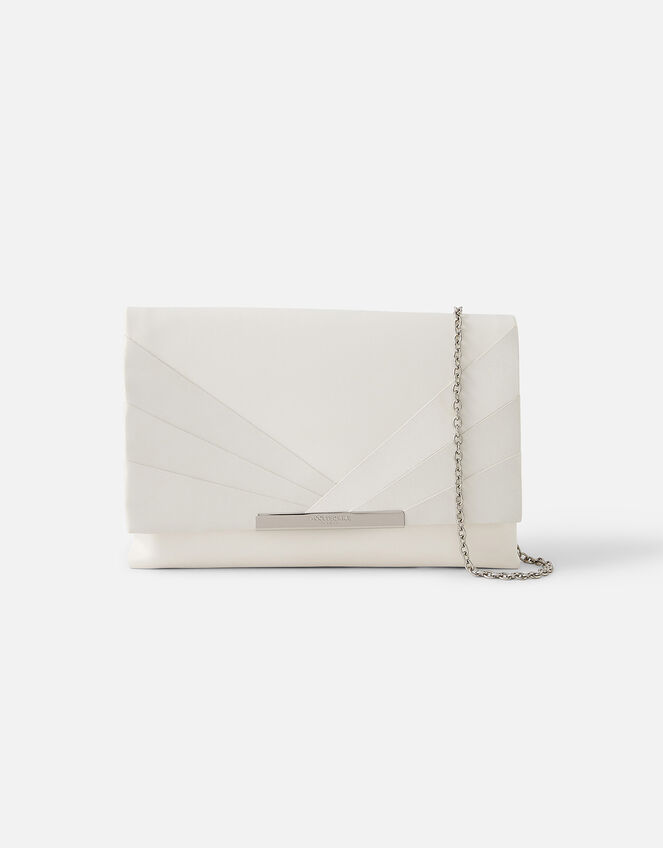Classic Satin Clutch Bag, , large