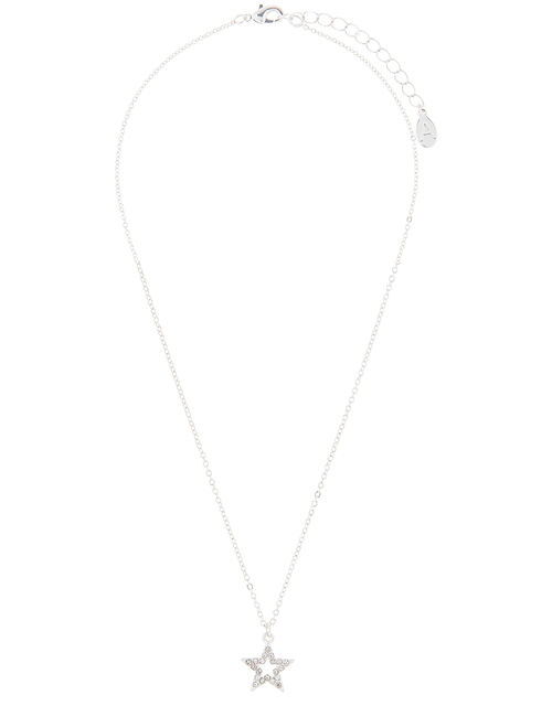 Pavé Star Pendant Necklace Necklaces Accessorize Uk - Large Star Pendant Uk Pavé Star Pendant Necklace Necklaces Accessorize Uk - Large Star Pendant Uk