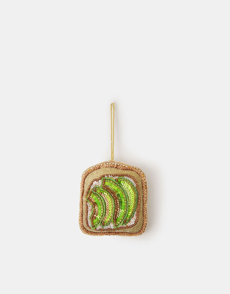 Avocado On Toast Christmas Tree Decoration, , large