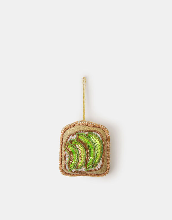 Avocado On Toast Christmas Tree Decoration, , large