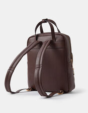 Lola Laptop Backpack, Brown (CHOCOLATE), large