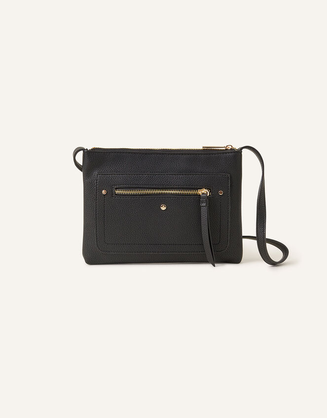 Ellie Cross-Body Bag, Black (BLACK), large