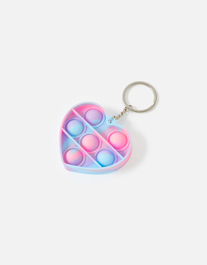 Heart Keyring Push Popper, , large