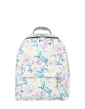 Rosie Floral Print Compact Backpack, , large