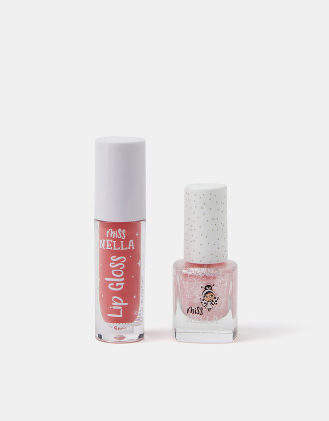 Miss Nella Lip Gloss & Nail Polish Set , , large