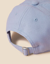 Twill Baseball Cap, Blue (BLUE), large