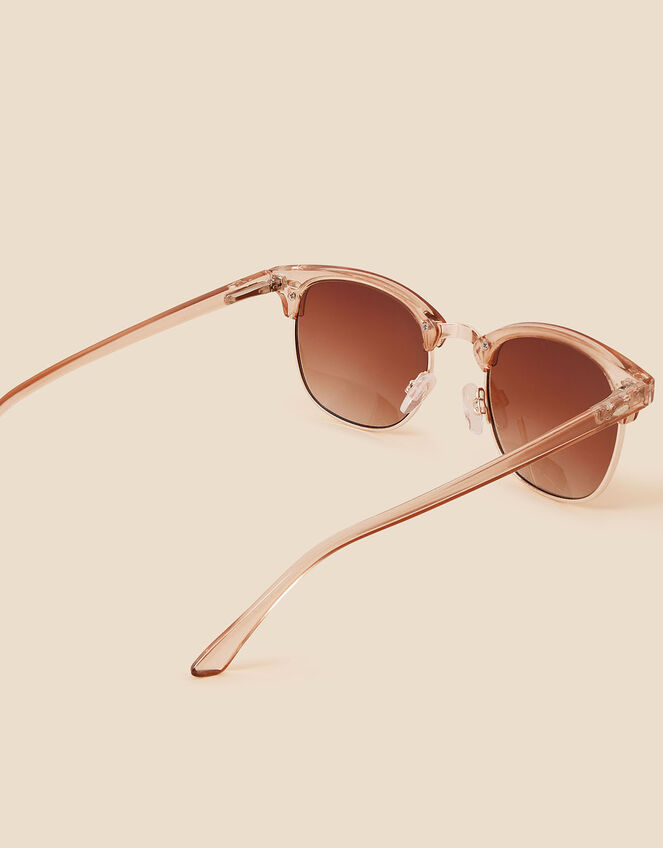 Clear Round Sunglasses, , large