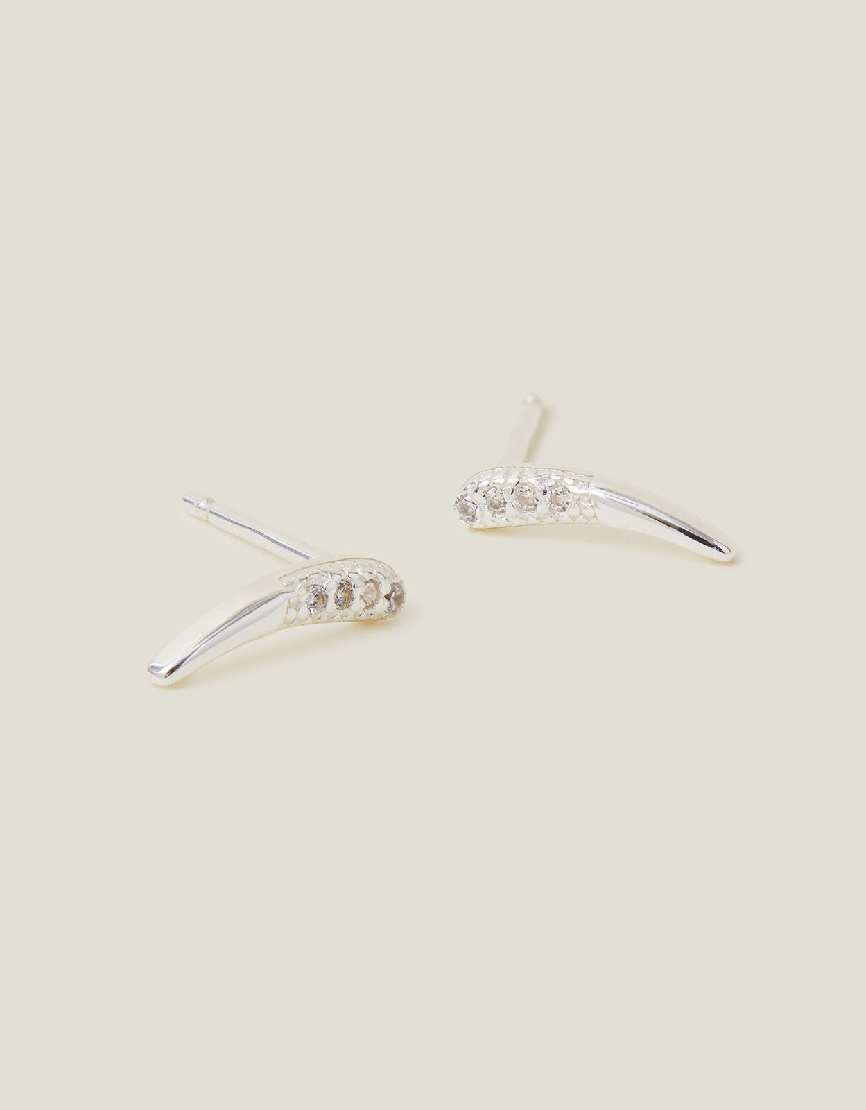 Sterling silver shop crawler earrings