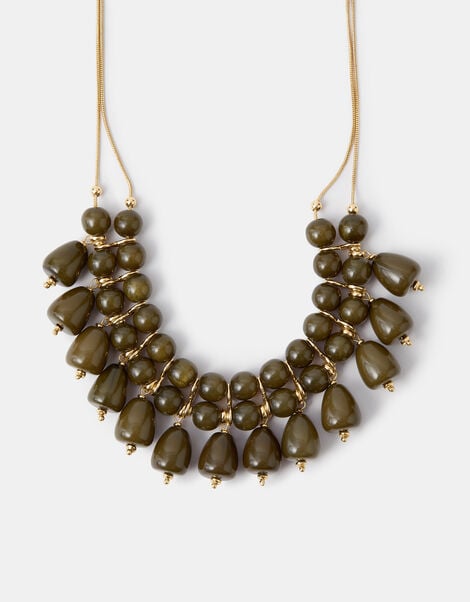 Chunky Beaded Necklace, , large