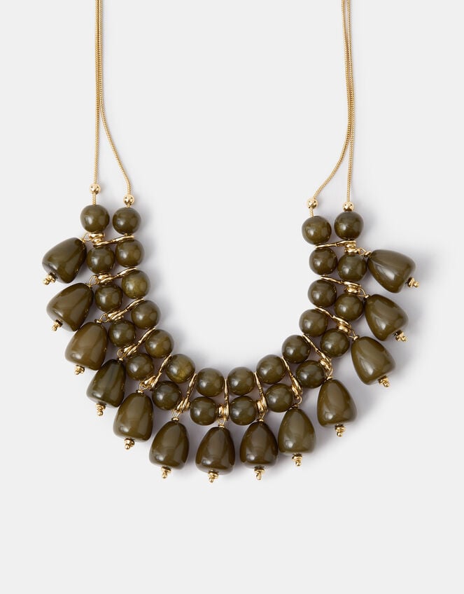 Chunky Beaded Necklace, , large