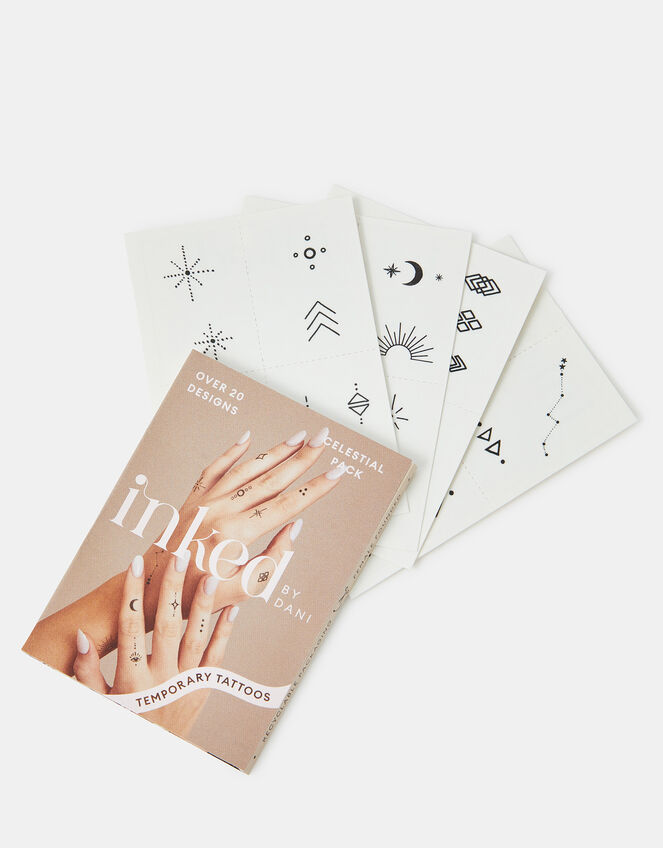 Inked by Dani Celestial Temporary Tattoo Pack, , large