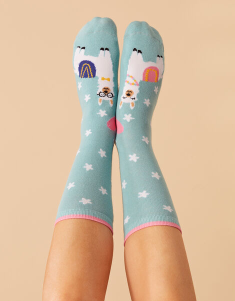 Llamas in Love Socks , , large
