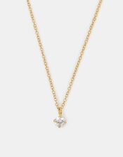 Lab Grown Diamond 0.1ct Pendant Necklace 9ct Gold, , large