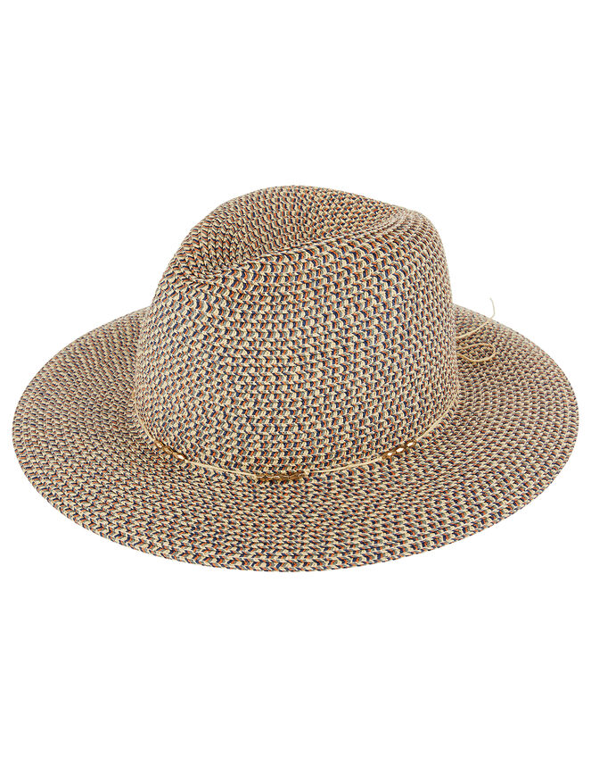 Colour-Mix Fedora with Beads, Multi (BRIGHTS-MULTI), large